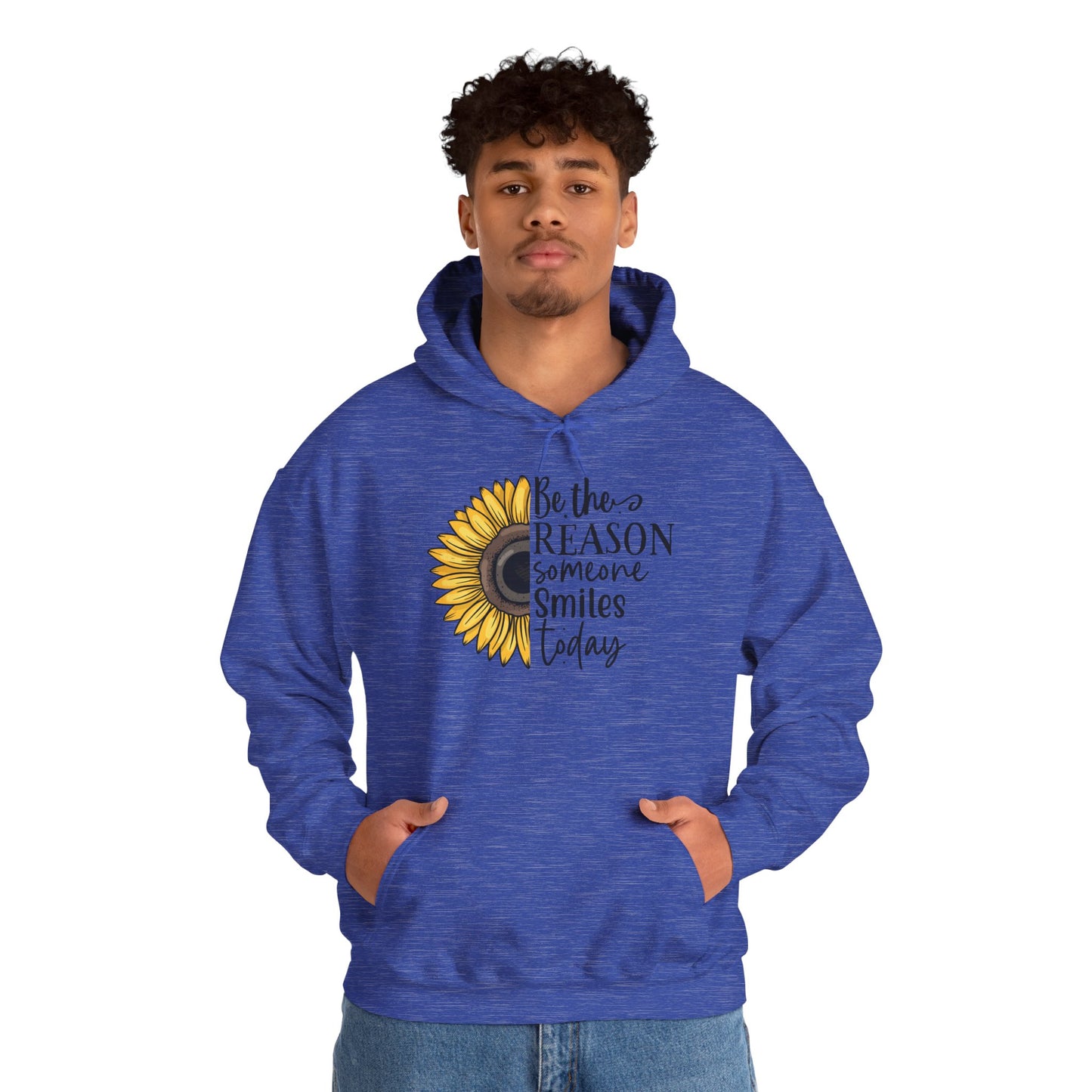 Be the Reason Someone Smiles | Unisex Heavy Blend™ Hoodie