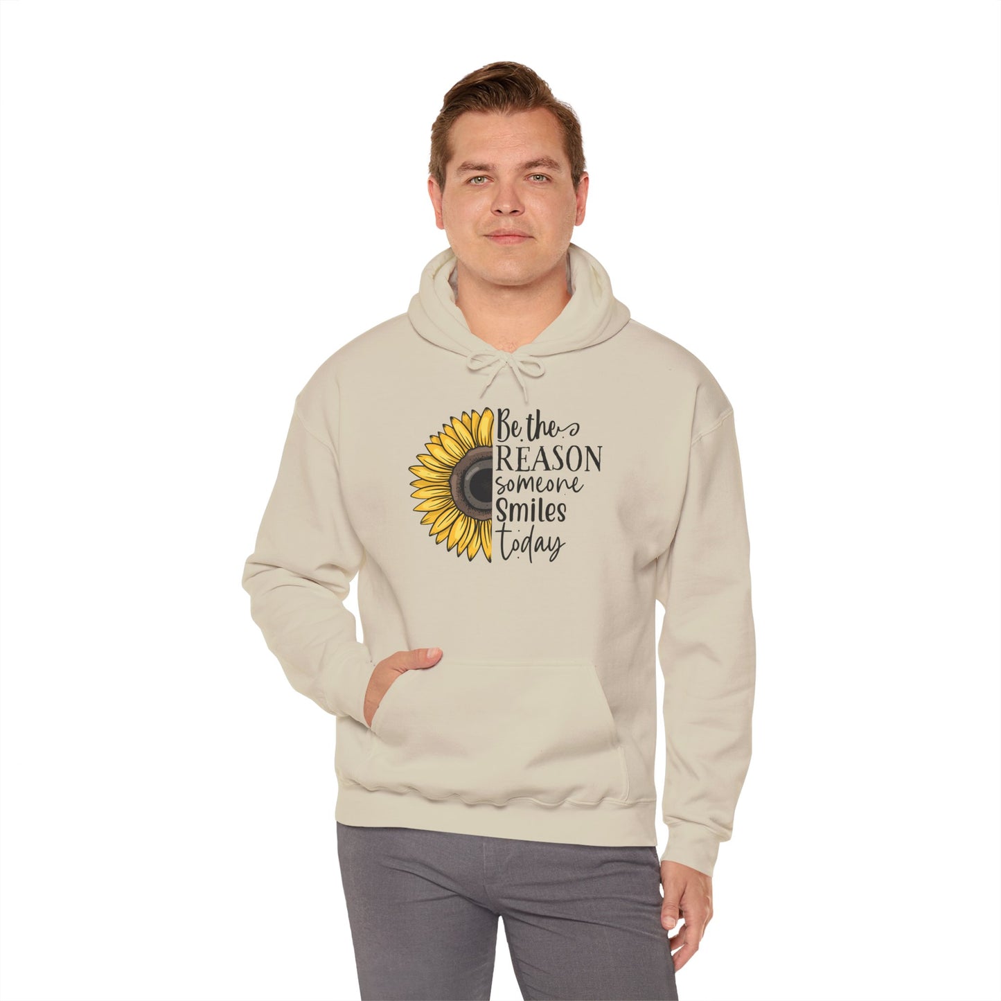 Be the Reason Someone Smiles | Unisex Heavy Blend™ Hoodie